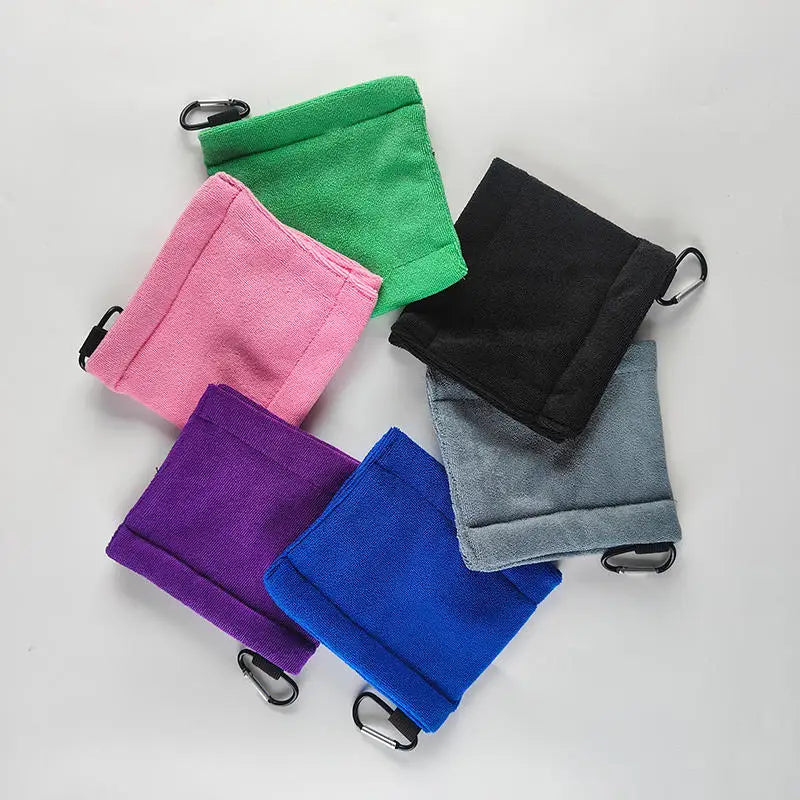 Golf Ball Cleaning Towels For Cleaning Cloths Wiping Golf Clubs Outdoor Cleaning Towel Sports Towels Golf Supplies