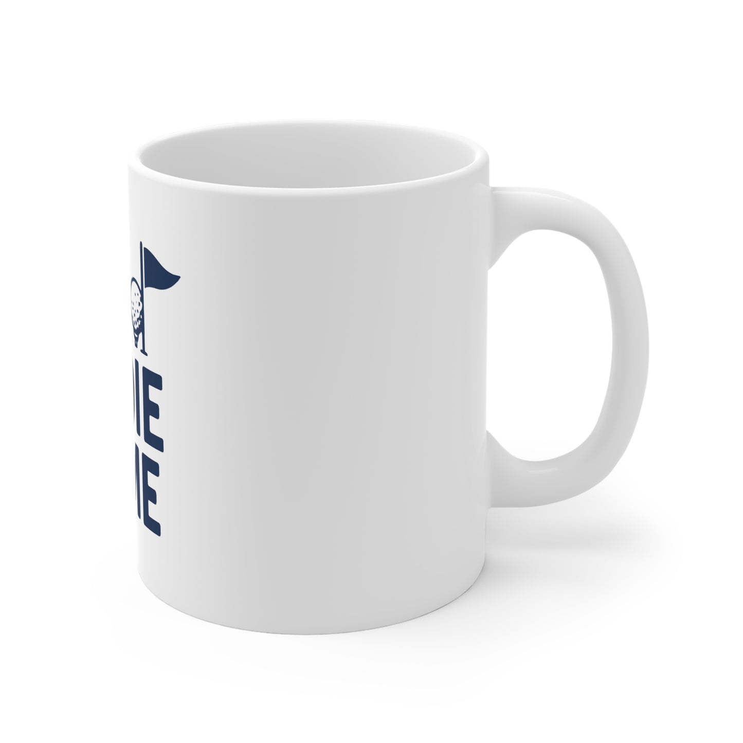 Golf Lover's 11oz Mug, Funny Coffee Cup for Golfers, Perfect Gift for Dad, Birthday Present, Cheerful Drinkware