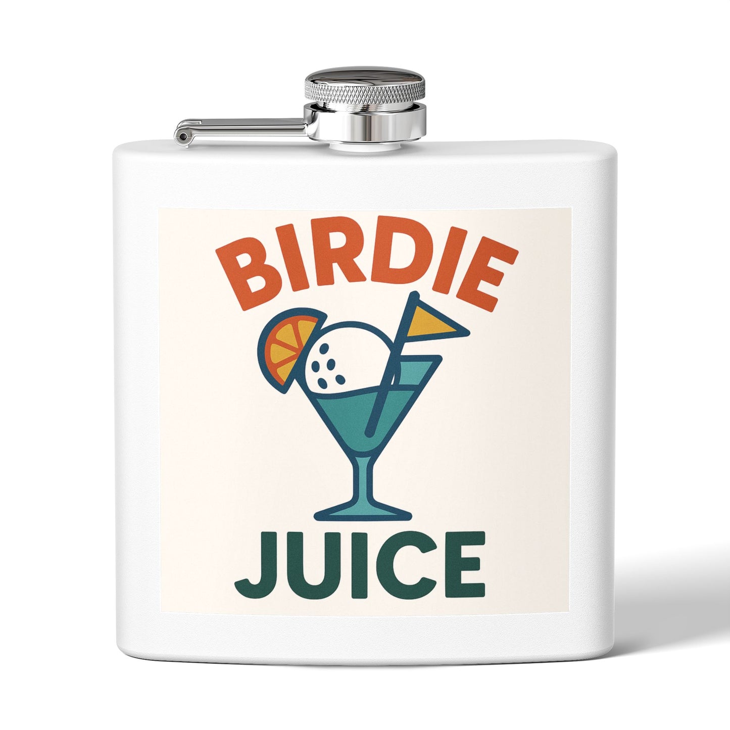 Birdie Juice Stainless Steel Flask, 6oz | Stylish Gift for Golfers, Personalized Accessories, Fun Party Favor, Outdoor Adventure Gear, [...]