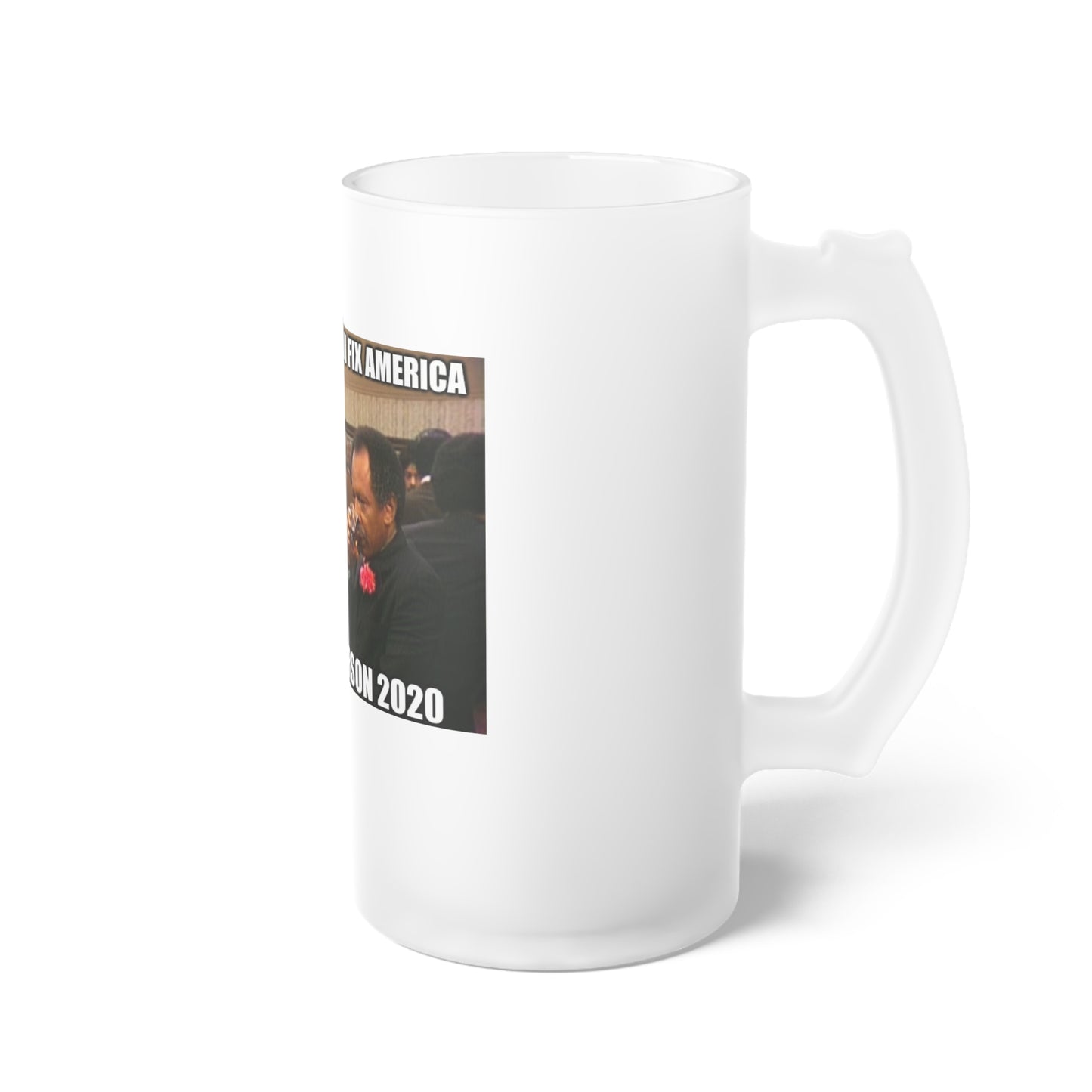 Frosted Glass Beer Mug with Humor - Perfect for Parties, Gag Gifts, Housewarming, or Celebrations, Funny Drinkware, Unique Gift Idea