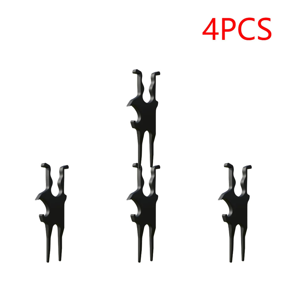 1-5PCS Golf Tool Magnetic Cigar Holder Beer Shotgun and Divot Tool Magnetic Golf Cart Cigar Holder Clip Golf Cart Accessories