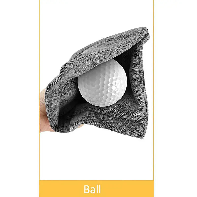 Golf Ball Cleaning Towels For Cleaning Cloths Wiping Golf Clubs Outdoor Cleaning Towel Sports Towels Golf Supplies