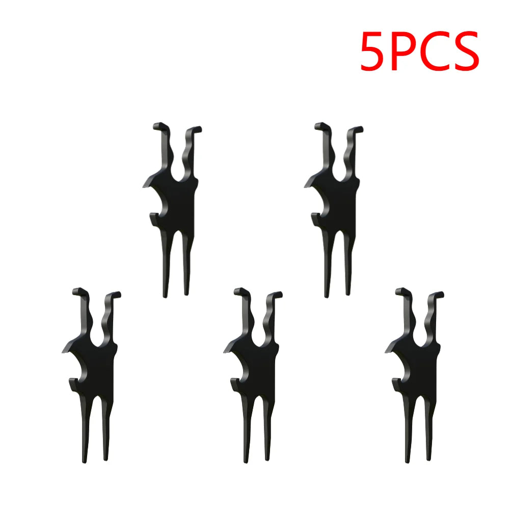 1-5PCS Golf Tool Magnetic Cigar Holder Beer Shotgun and Divot Tool Magnetic Golf Cart Cigar Holder Clip Golf Cart Accessories