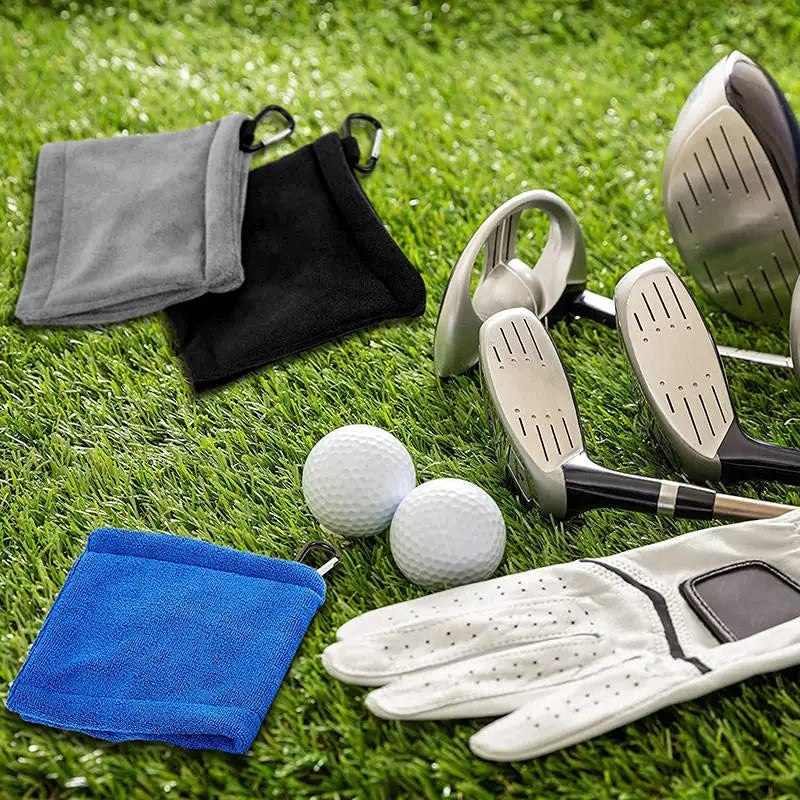 Golf Ball Cleaning Towels For Cleaning Cloths Wiping Golf Clubs Outdoor Cleaning Towel Sports Towels Golf Supplies
