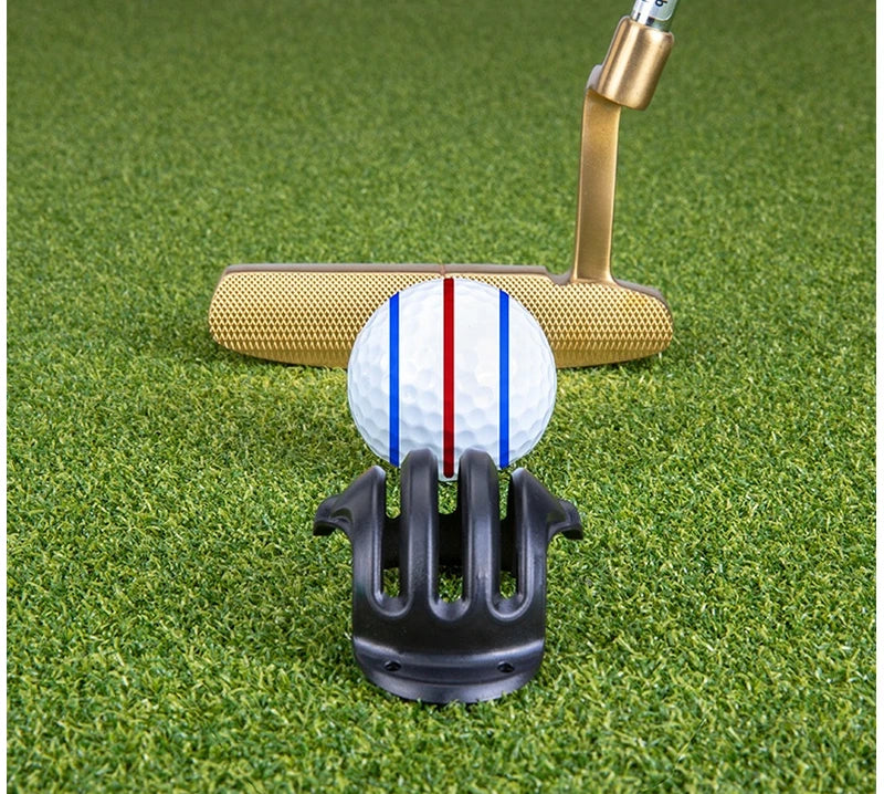PGM 1pc Golf Ball Line Liner Drawing Marking Alignment Putting Tool and 2 Pieces Golf Ball Marker Pen, Golf Scribe Accessories