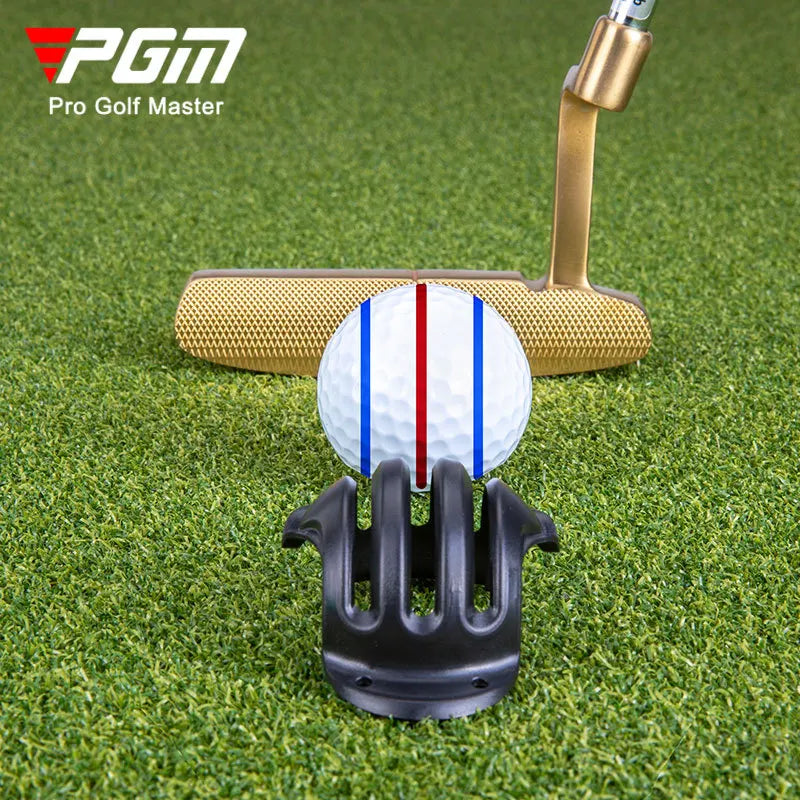PGM 1pc Golf Ball Line Liner Drawing Marking Alignment Putting Tool and 2 Pieces Golf Ball Marker Pen, Golf Scribe Accessories