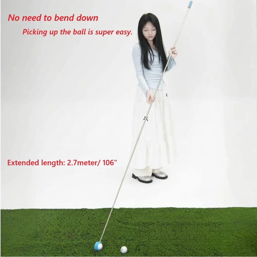 Golf Ball Retriever Retractable rod Golf Ball Pick up tool