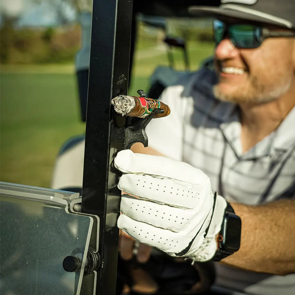 1-5PCS Golf Tool Magnetic Cigar Holder Beer Shotgun and Divot Tool Magnetic Golf Cart Cigar Holder Clip Golf Cart Accessories