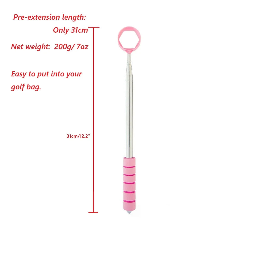 Golf Ball Retriever Retractable rod Golf Ball Pick up tool