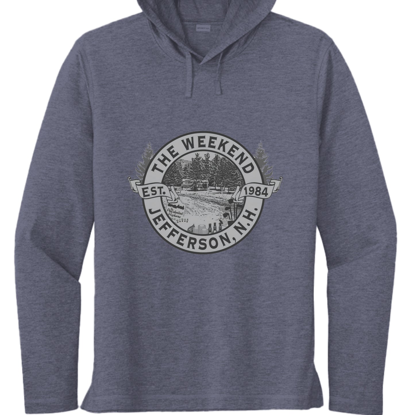 True Navy Hthr - FRONT