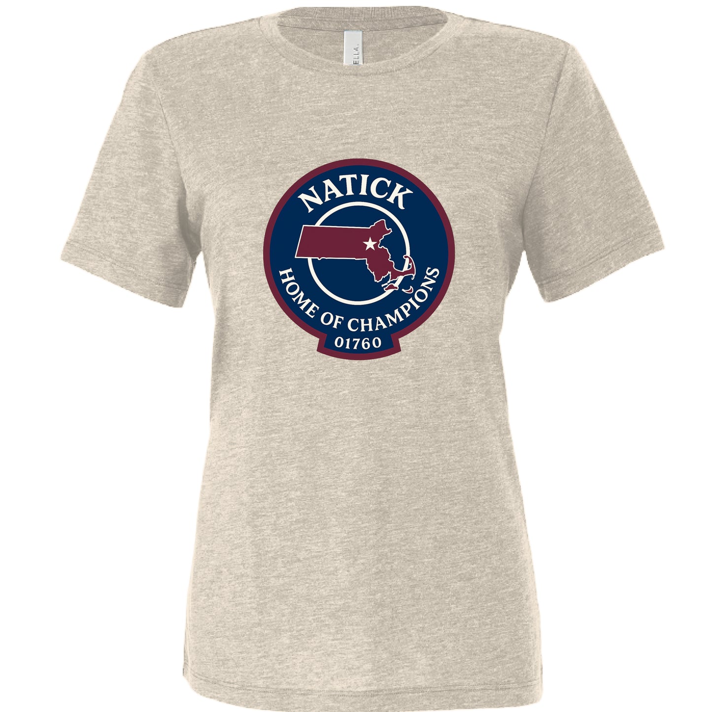 Solid Natural Triblend - FRONT