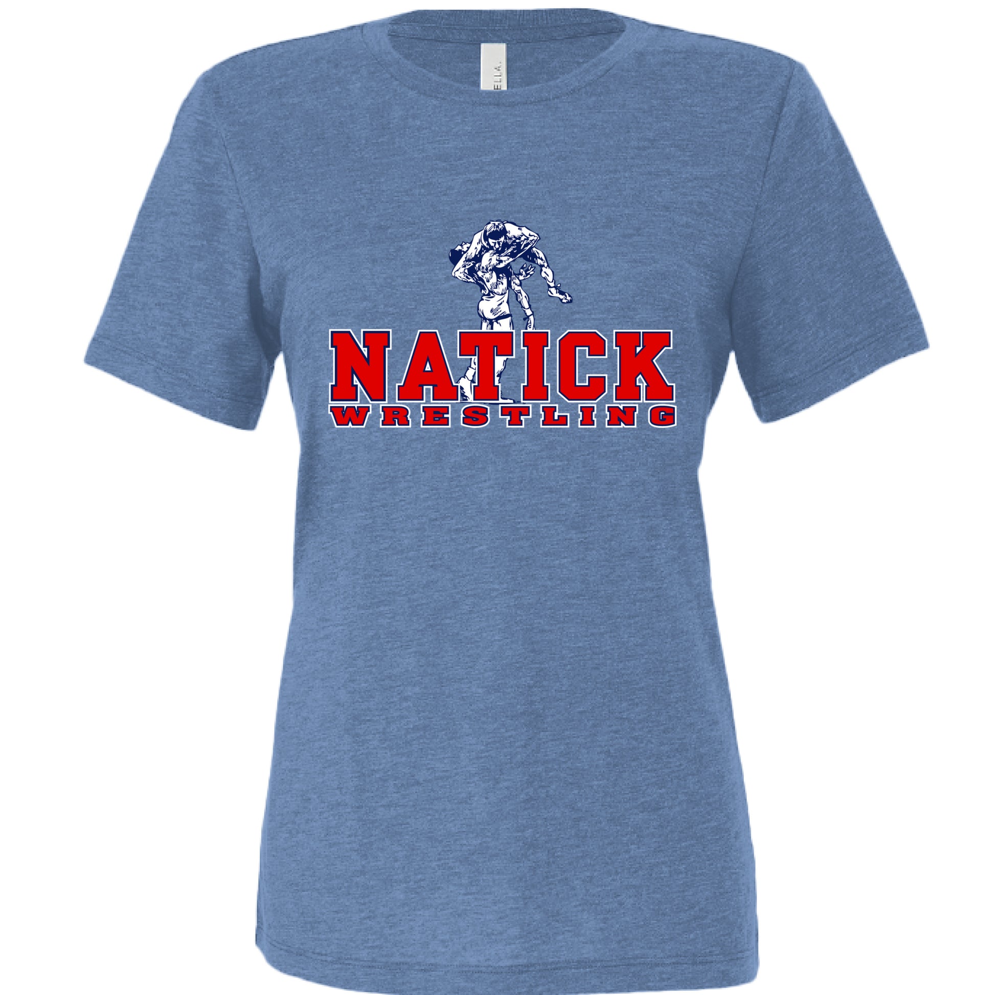 Blue Triblend - FRONT