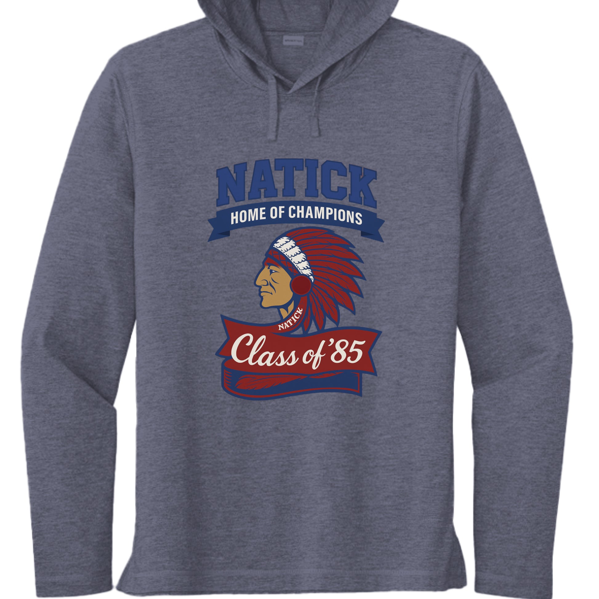 True Navy Hthr - FRONT