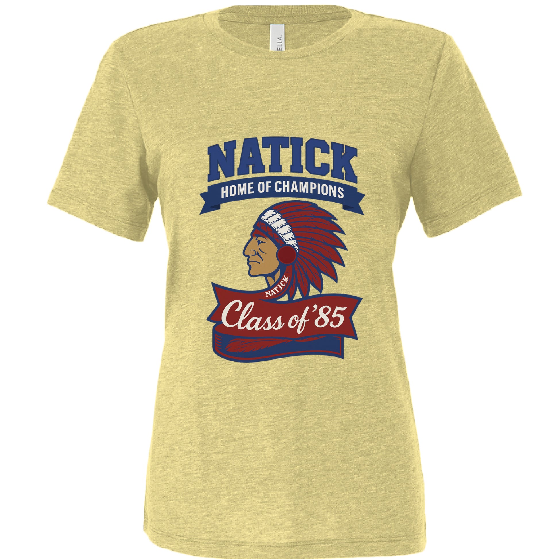 Pale Yellow Triblend - FRONT