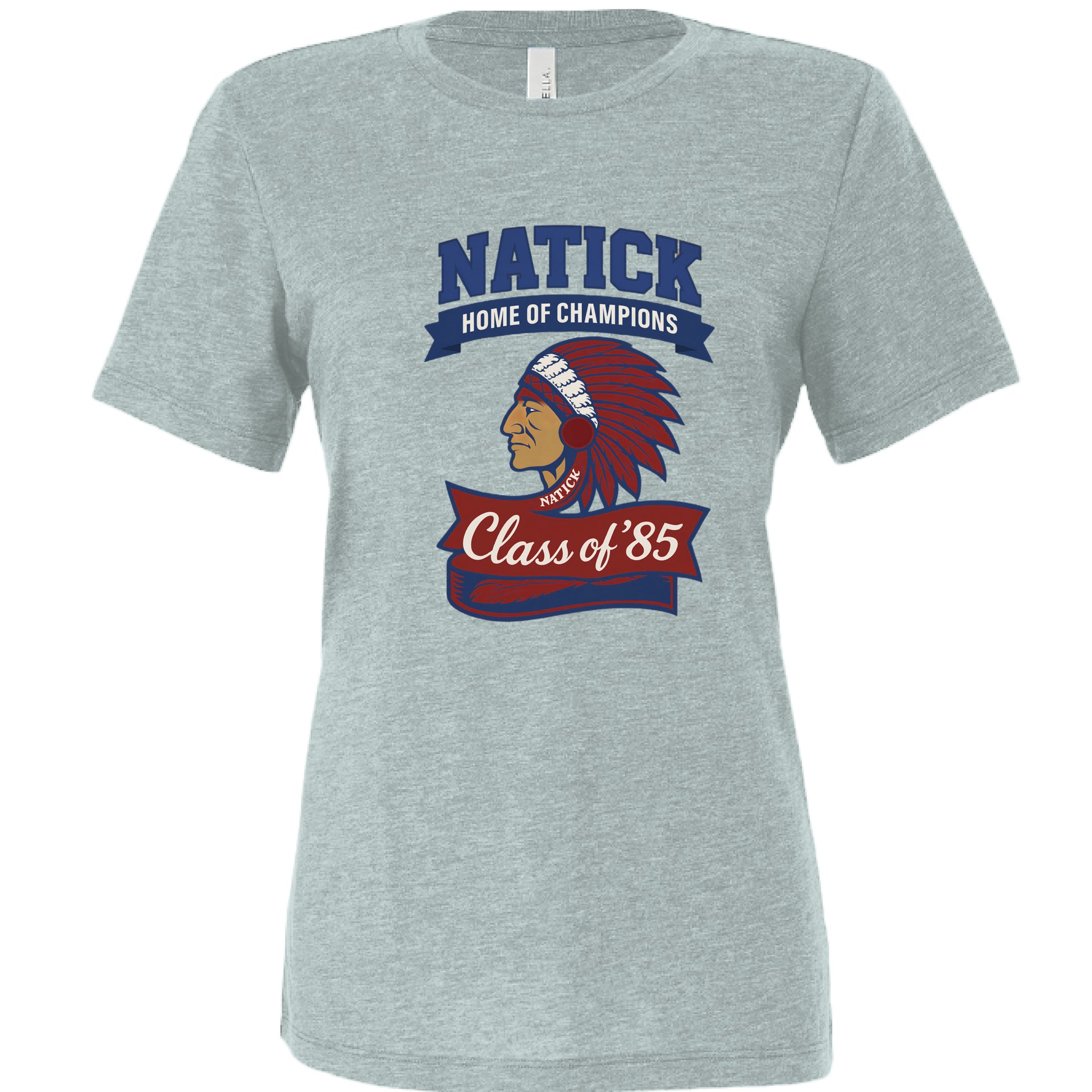 Dusty Blue Triblend - FRONT